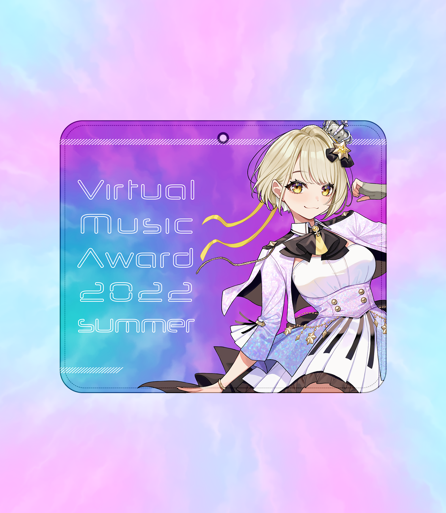 鈴鳴すばる：手帳型スマホケースPink×Blue】VMA2022summer 限定