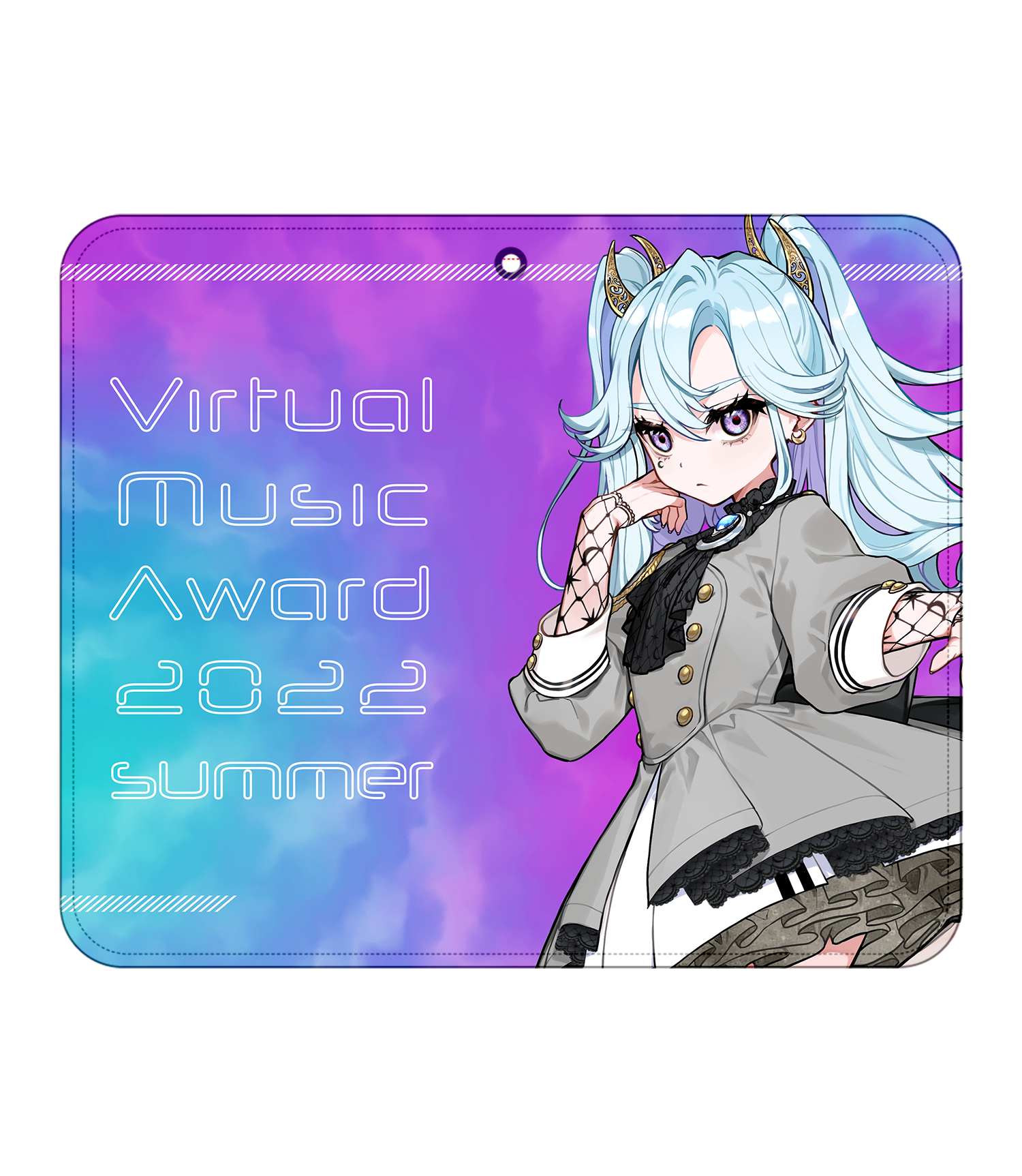 暁おぼろ：手帳型スマホケースPink×Blue】VMA2022summer 限定 – V-DeMAND